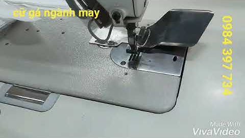 công nghệ ngành may diễu bọc chân cổ áo sơ mi bằng ke gá  nhanh gọn  . 0984 397 734