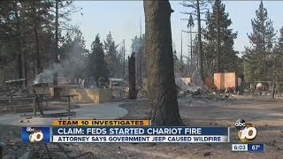 Claim says feds started wildfire in Mount Laguna area that burned 100 cabins to the ground