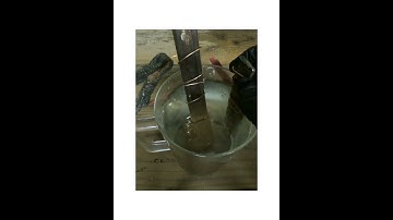 Using electrolysis to remove rust from a seized wrench