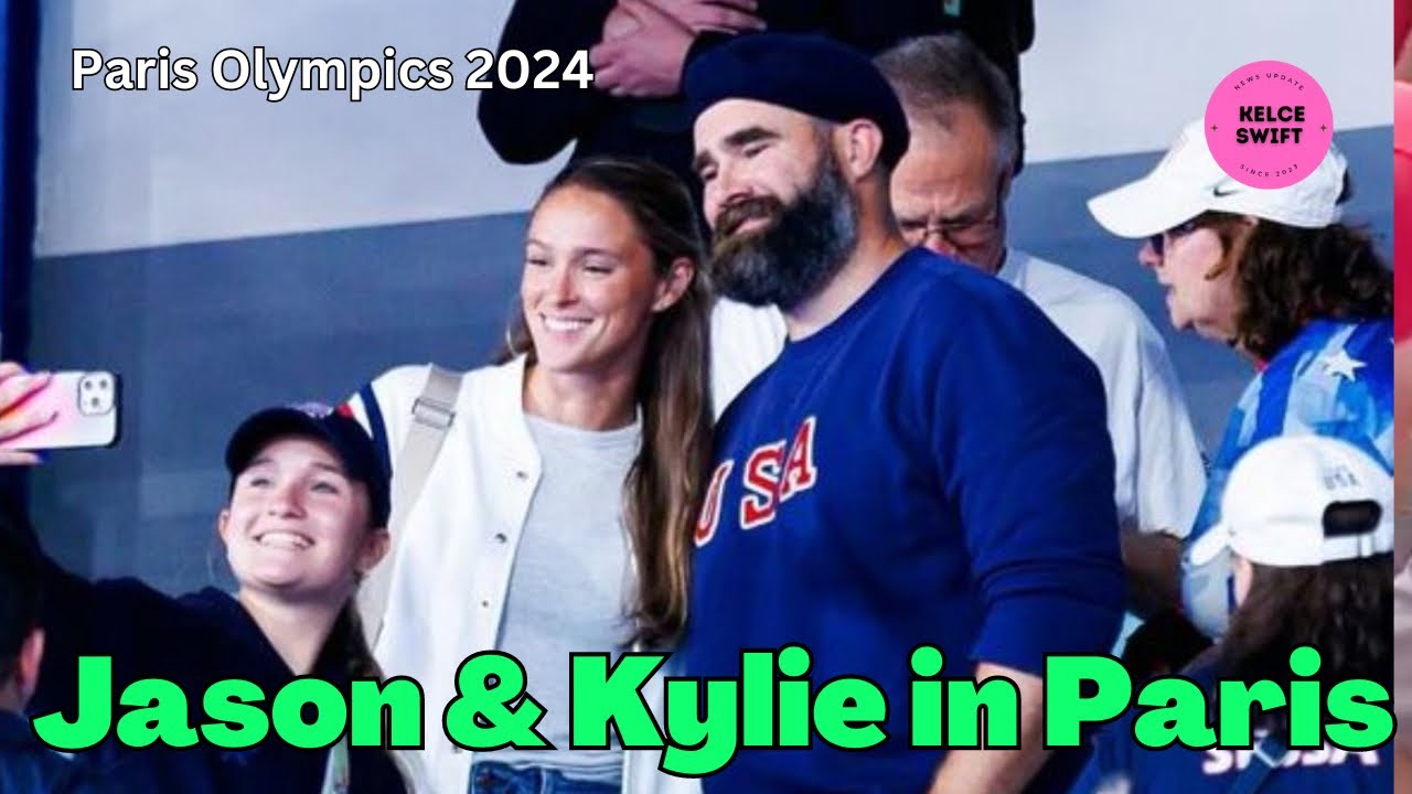 WOW!! Jason & Kylie Kelce SUPPORTS Team USA Field hockey in Paris
