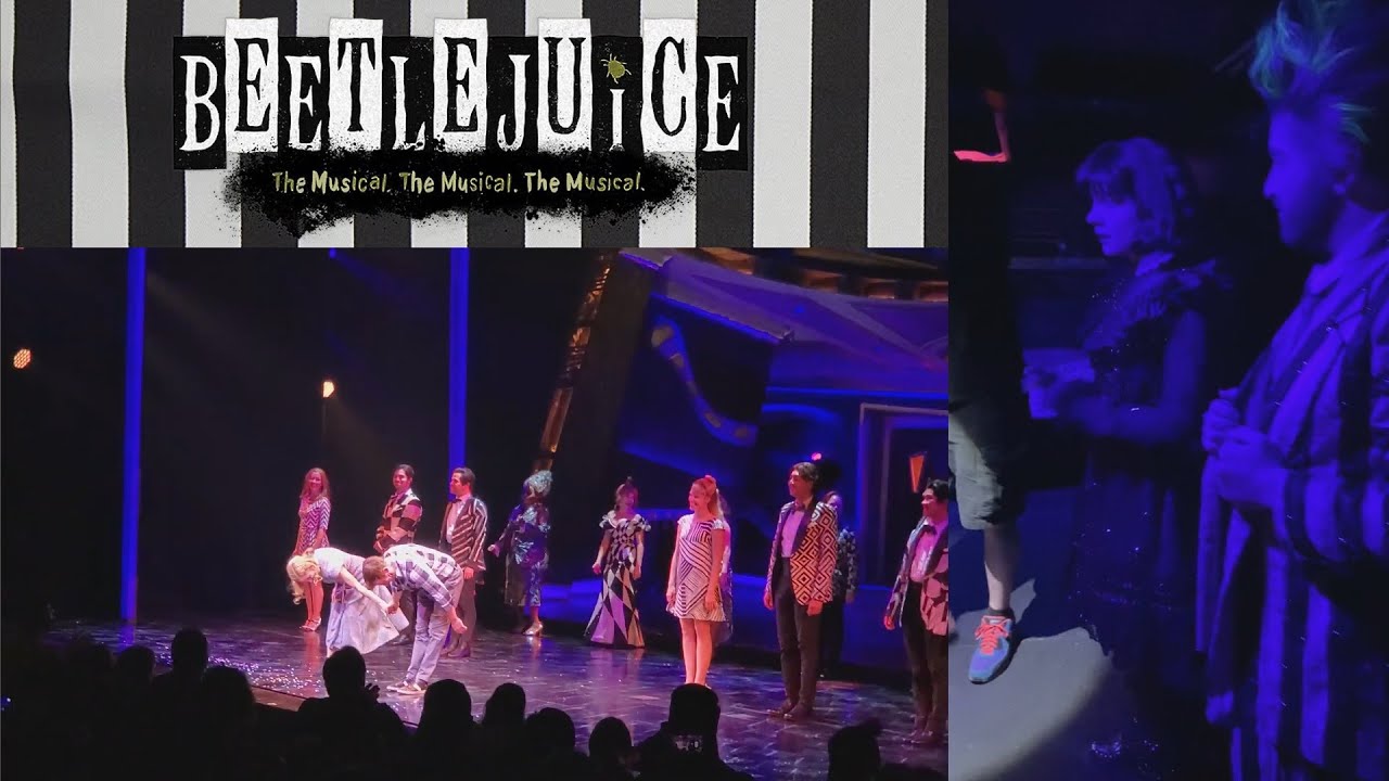 Beetlejuice Curtain Call & Elizabeth Teeter's Quick Change YouTube