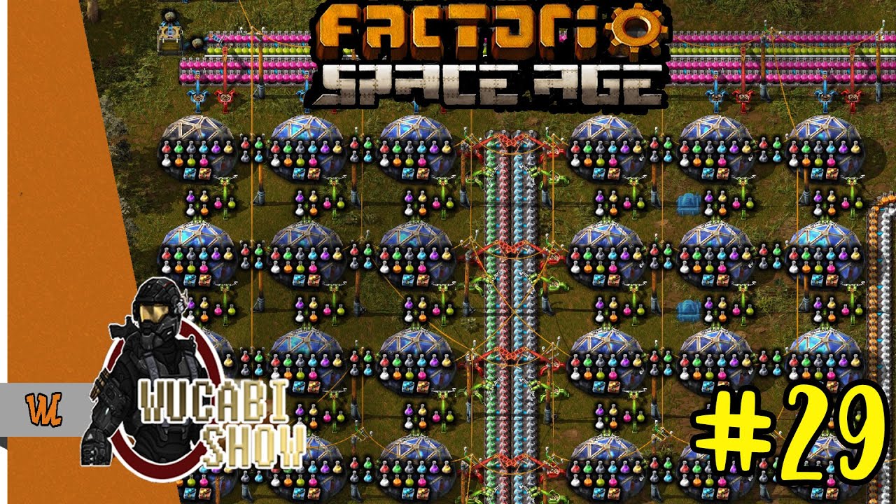 RESEARCH YANG GAK SELESAI SELESAI - FACTORIO SPACE AGE #29 - YouTube
