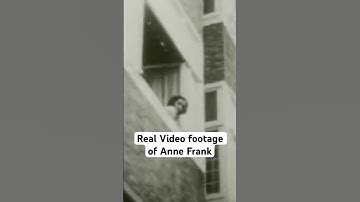 The Only Film Footage of Anne Frank