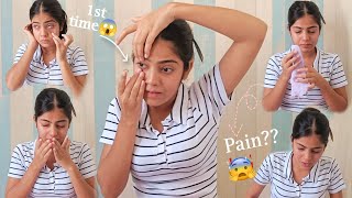 Wearing Lensfor The First Time Lens Experience Miss Jazz