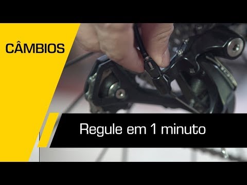 Como afinar as velocidades/mudanças da bicicleta?