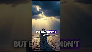 elijah's faith in silence#biblicalstorytelling