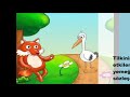 KARGA İLE TİLKİ, TİLKİ İLE LEYLEK HİKAYELERİ