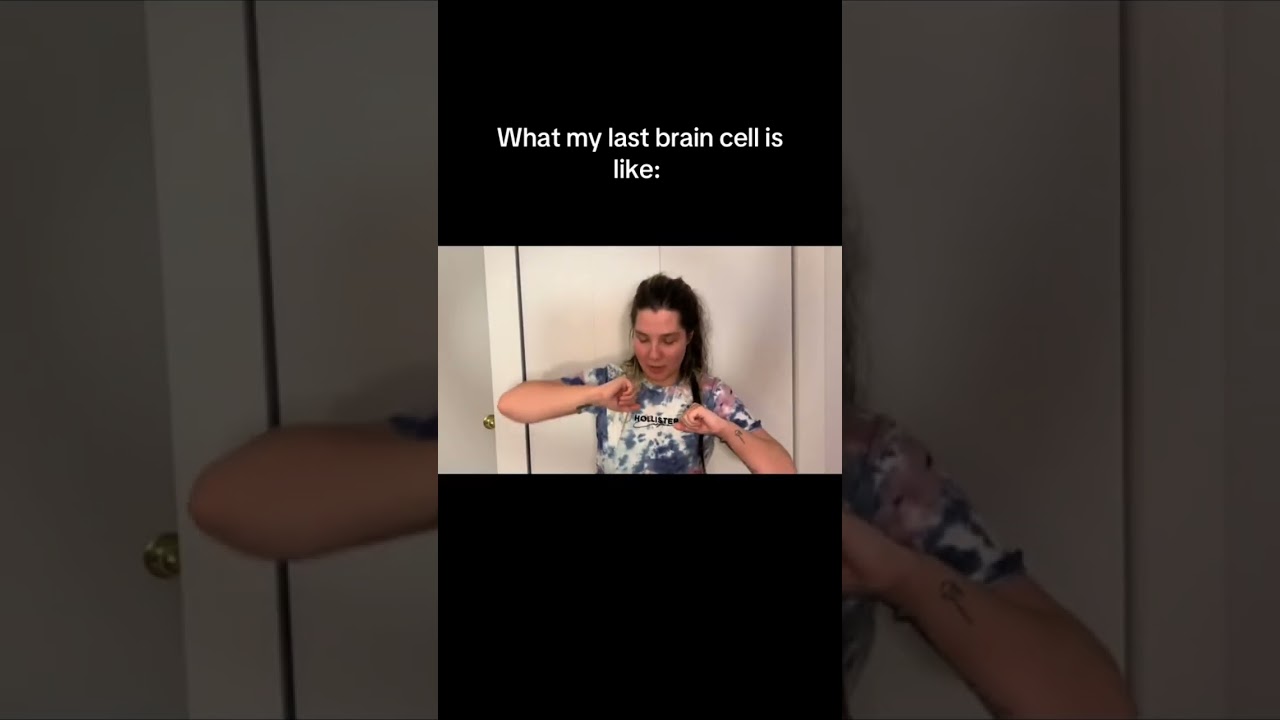 The last brain cell… enters the chat 