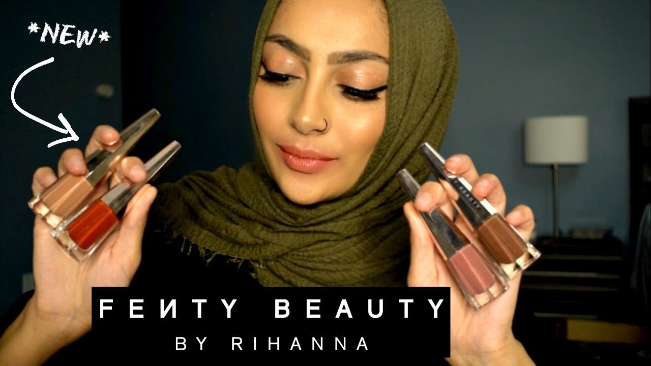 NEW FENTY BEAUTY STUNNA LIP PAINT | SWATCHES + REVIEW