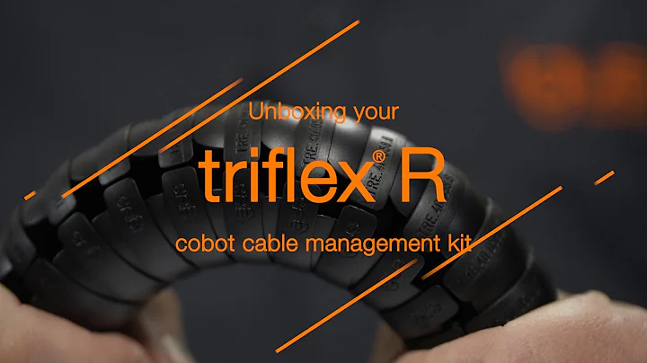 Unboxing your triflex® R cobot cable management kit