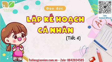 Giáo án PowerPoint Bài 6: Lập kế hoạch cá nhân (Tiết 4) | GA điện tử | Đạo đức 5 Kết nối tri thức