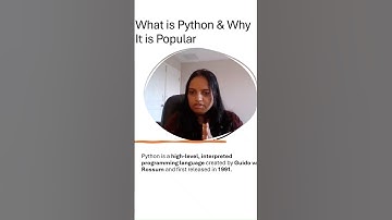 What is Python #education #codingforbeginners #programming #jupyternotebook #learnpython