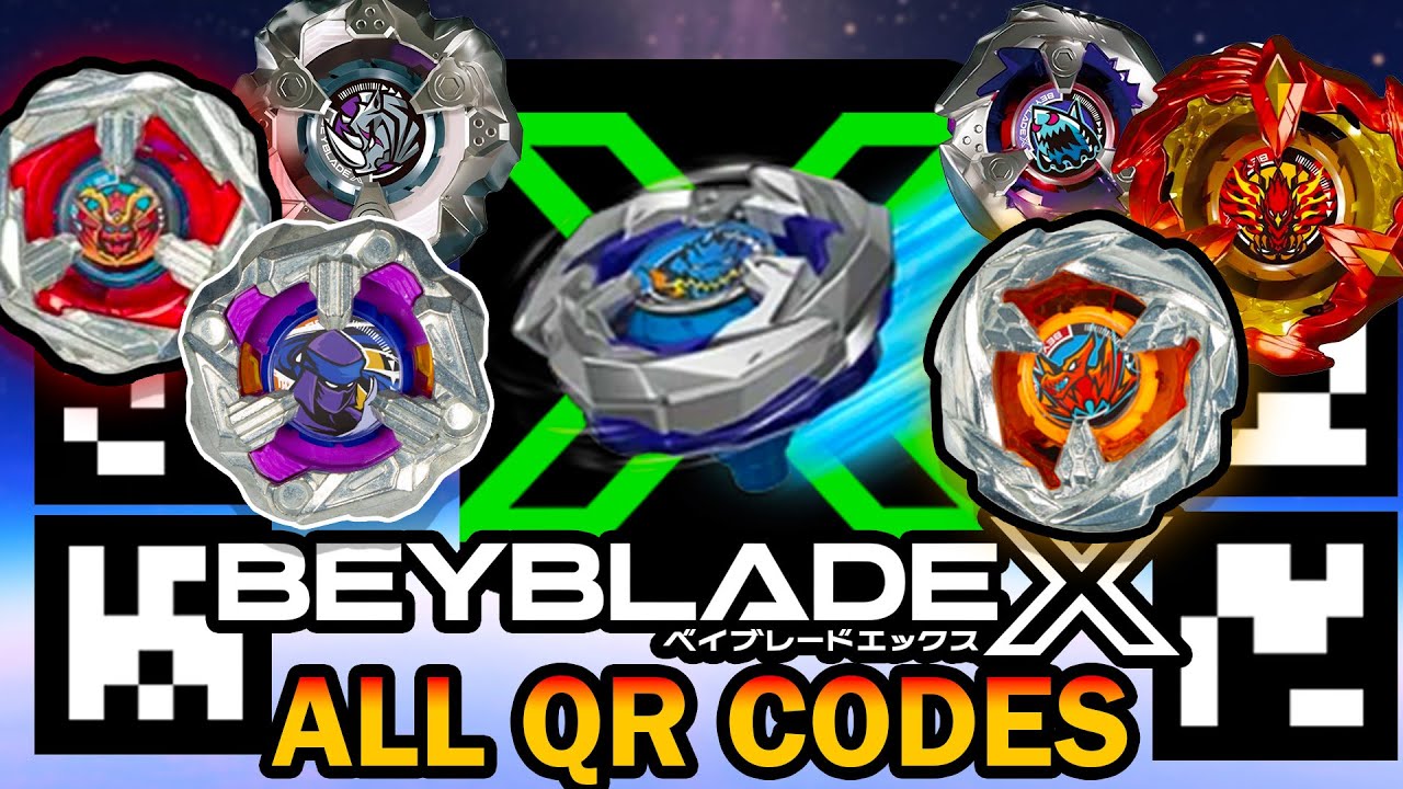 ルーカス　レア　ポラロイド ALL Hasbro Beyblade X QR Codes (Updated) - YouTube