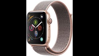 Unboxing Apple Watch Series 4 44mm GPS Gold Pink Sand Sport Loop