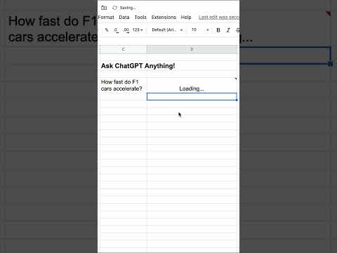 Ask ChatGPT questions