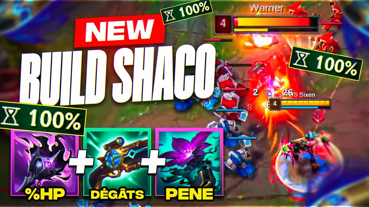 NEW BUILD SHACO AP, CDR & DÉGÂTS (Très fort contre des personnes ...
