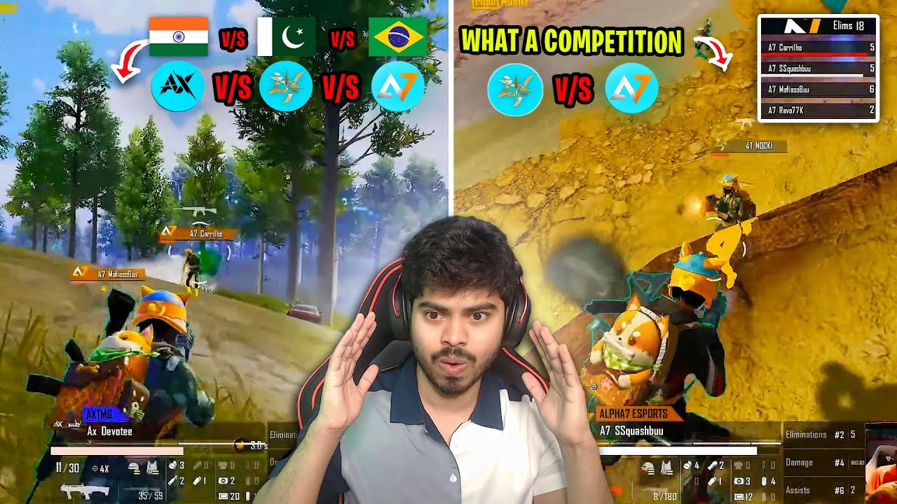 THIS BRAZIL TEAM IS BUILT DIFFERENT🔥 | A7 vs 4T WHAT A BATTLE!!