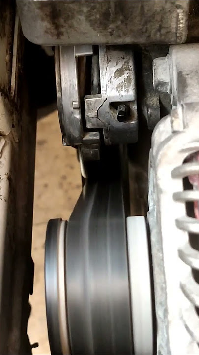 drive belt tensioner quick fix