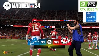 Madden 24 | PC [4K HDR] ULTRA RTAO SETTINGS | RTX 3080Ti x i9 11900KF