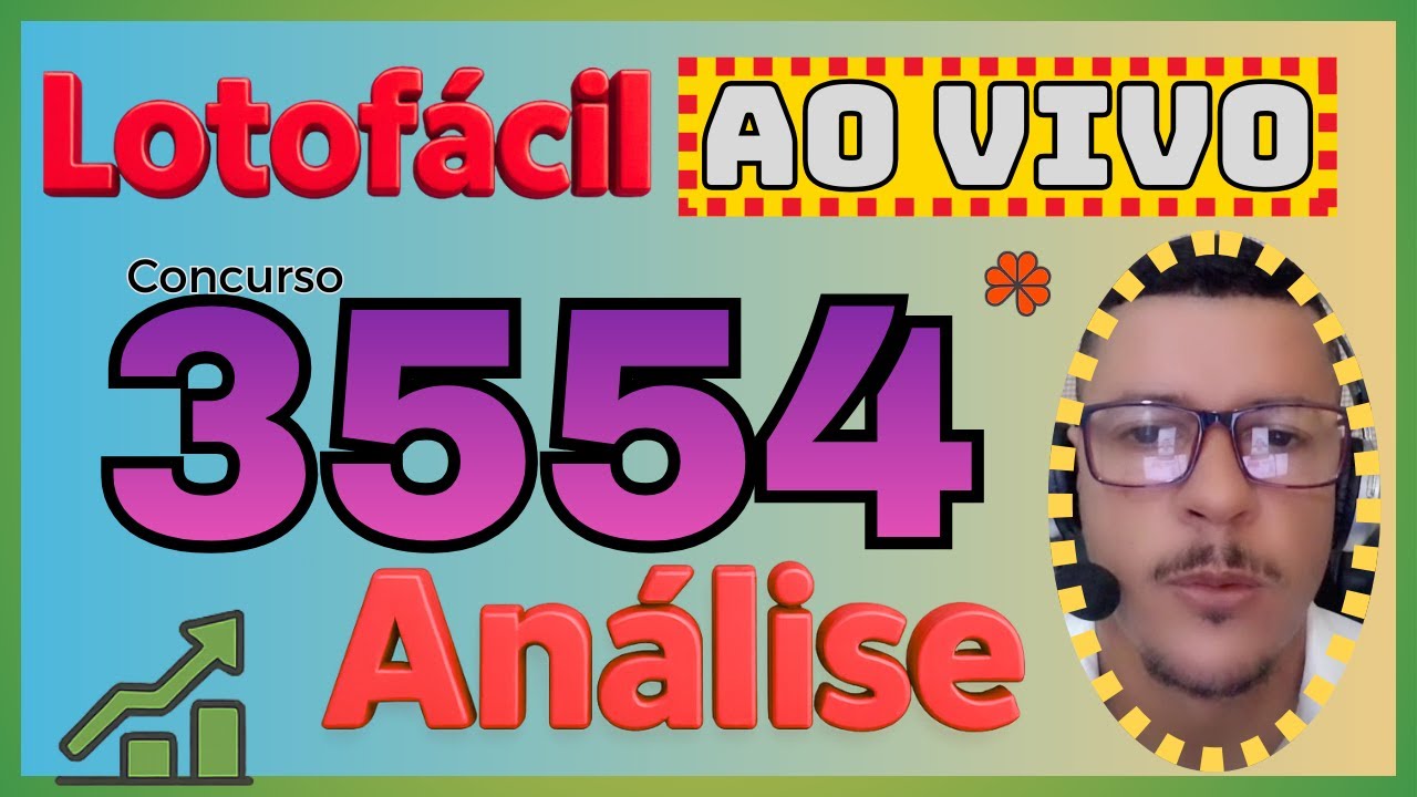 LOTOFÁCIL ANÁLISE Detalhada CONCURSO 3554. - YouTube