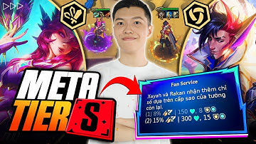 (15.4) BÀI ĐẤU REROLL MẠNH NHẤT HIỆN TẠI XAYAH RAKAN FAN SERVICE ĐẾN TỪ EM CHÈ