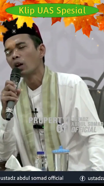 Ceramah Agama Islam Allahummarhamna bil Qur'an UAS @ustadzabdulsomadofficial