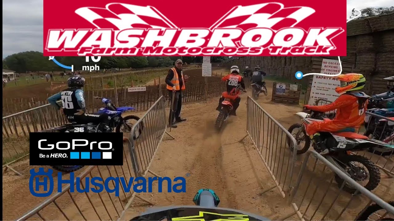 Shredding Washbrook Farm MX Track! 🏍️🌾 Epic Motocross Action