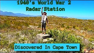 1940's Radar Station Discovered in Cape Town