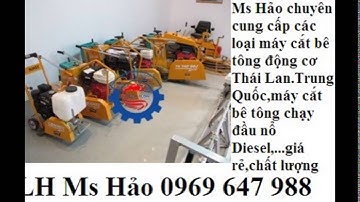 Máy cắt KC20 (0969 647 988 ) Máy cắt bê tông KC20, động cơ Honda