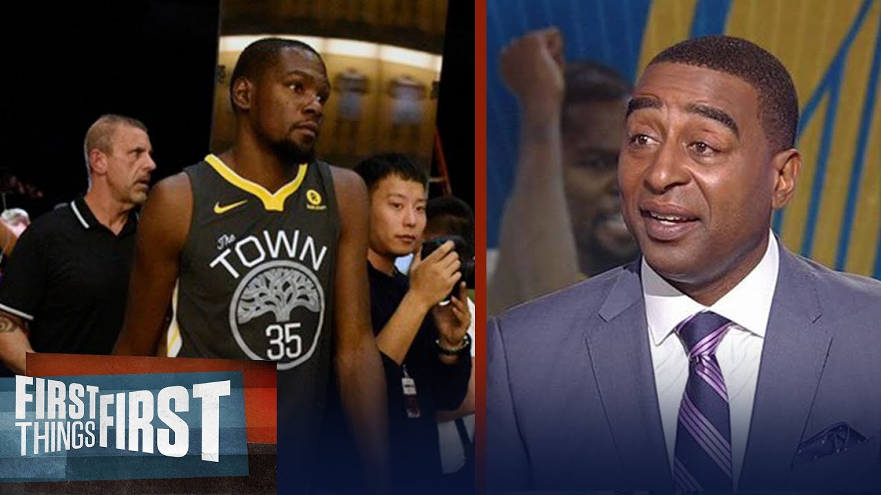 Did Kevin Durant make a fake Twitter account to defend himself? | FIRST THINGS FIRST