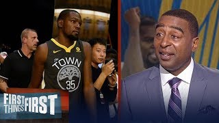 Did Kevin Durant make a fake Twitter account to defend himself? | FIRST THINGS FIRST