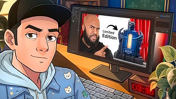 Making IRL Thumbnails Live in Photoshop l Photoshop Live Stream