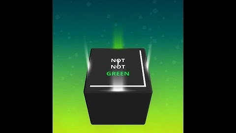 Not Not - A Brain Buster iOS Gameplay