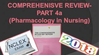 NCLEX-RN ATI COMPREHENSIVE REVIEW PART 4A pharmacology(medication concepts, iv & cardiac meds &more