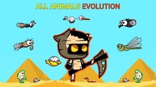 All Animals Evolution And The Epic Mummy Reaper (EvoWorld.io)