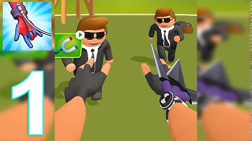 Ropeman 3D Gameplay Walkthrough Part 1 (IOS/Android)