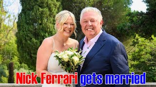 Nick Ferrari announces marriage to Clare Patterson in France
