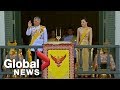 Thai king, queen greet thousands in classic balcony appearance on final day of coronation
