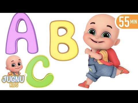 The Phonics Song with two letter words | A for apple | Learn English with abc alphabet by Jugnu Kids