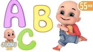 The Phonics Song with two letter words | A for apple | Learn English with abc alphabet by Jugnu Kids