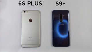 Iphone 6S Plus Vs Samsung S9 Plus | SPEED TEST