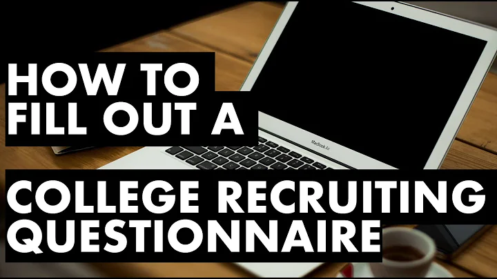 Find the Student Athlete Questionnaire: College Baseball & Softball Recruiting Process