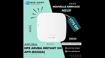 HPE Aruba Instant On AP11 – Le Wi-Fi pro accessible à tous