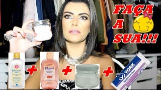 FaÃ§a a sua Ãgua Micelar com dois produtinhos baratos, jÃ¡ no pote com algodÃµes.