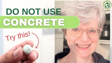 Want to build without concrete? Use glass beads instead