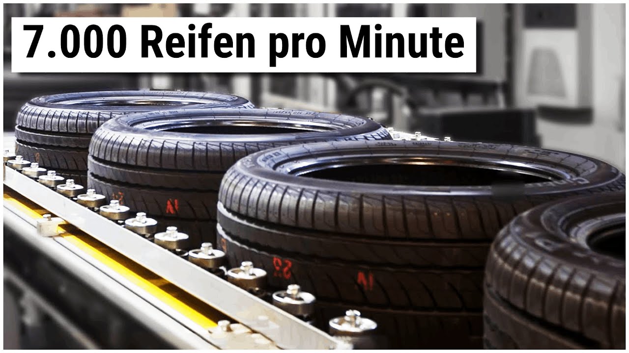 Wie Reifen In Der Fabrik Hergestellt Werden
