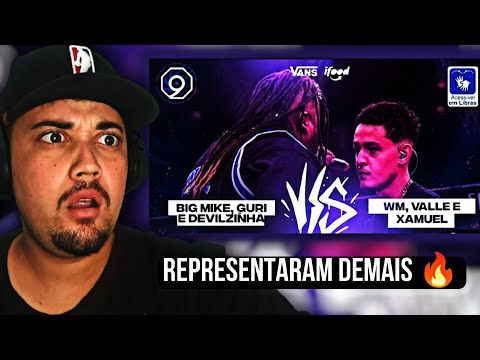 BIG MIKE, GURI E DEVILZINHA X WM, VALLE EXAMUEL | SEGUNDA FASE |BDA 9 ANOS | REACT DO 011