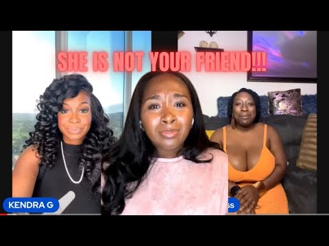 **KENDRA G REACTION** SHADY FRIEND RUINS HER FRIENDS CHANCES BY CALLING HER OUT ON THE KENDRA G SHOW