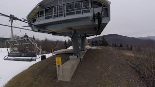 Hunter Mountain Skiing Hell Gate 12-9-2017