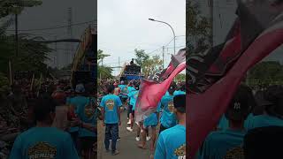 Suasana Kemeriahan Karnaval Desa Jajar Gondang Wetan Tadi Siang